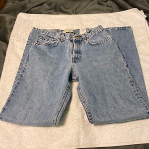 Gap brand. Light wash jeans. Classic fit. Size 6 long.